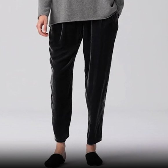 EILEEN FISHER Velvet Pants - Picture 1 of 11